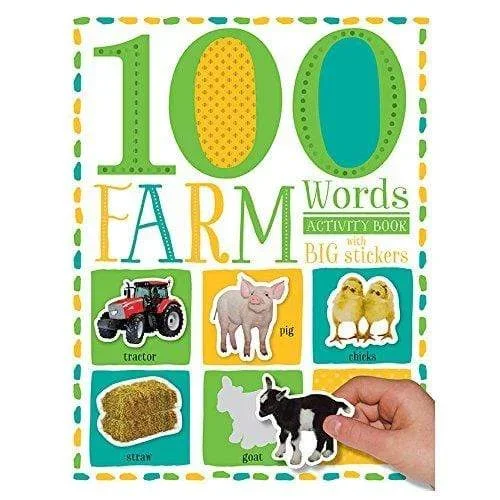 100 Farm Words Activity Book