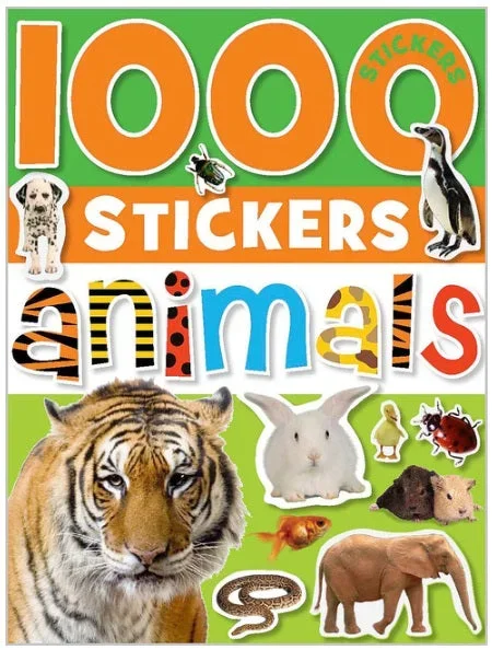 1000 Stickers: Animals [With Sticker(s)]