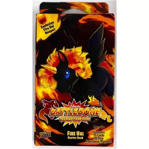 2024 Upper Deck Neopets Battledome Defenders of Neopia – Fire Uni Starter Deck