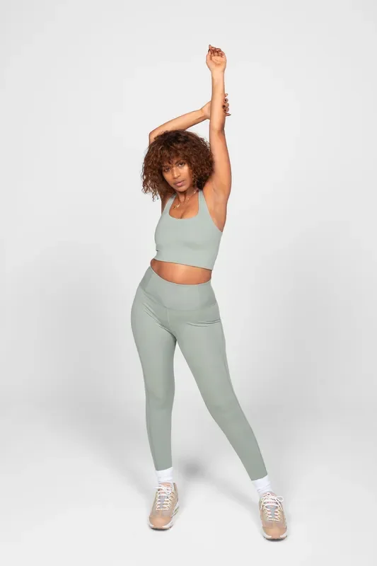 23 3/4″ Agave Compressive High-Rise Legging