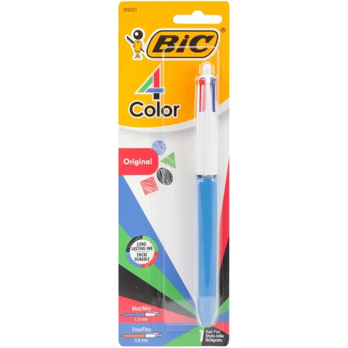 4 Color Retractable Ballpoint Pen