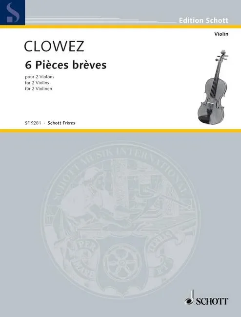 6 Pièces brèves – Performing Score