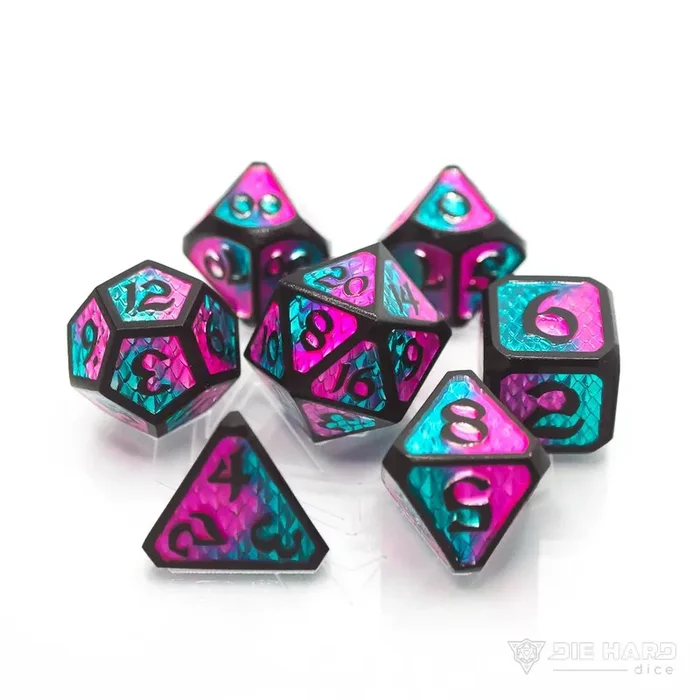 7 Piece RPG Set – Drakona Embers Cazn