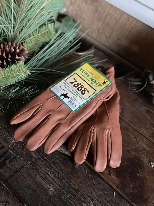 “The PL1888” Deer Skin Tuff Mate Gloves-Lined