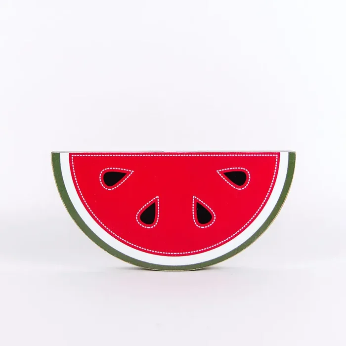 9.5×4.5×1 chunky wd shp (WTRMLN) multi