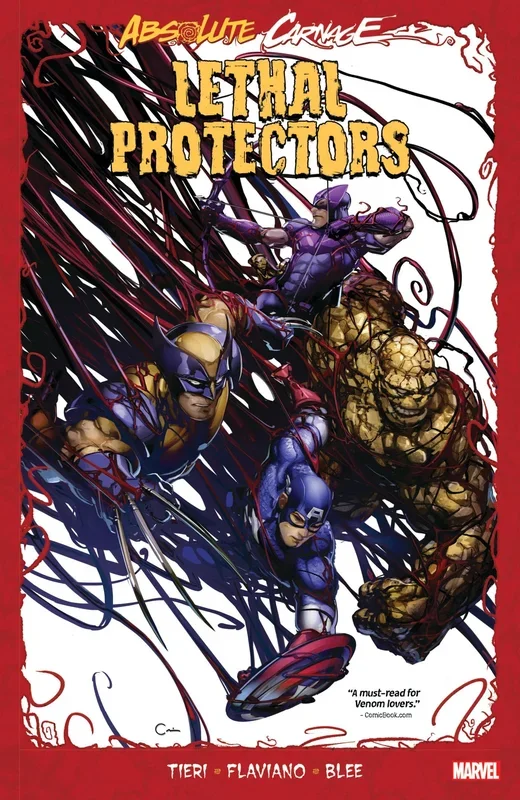 ABSOLUTE CARNAGE: LETHAL PROTECTORS [Paperback] Tieri, Frank; Williams, Leah; Thompson, Zac; Chaykin, Howard and Alburquerque, Alberto – Very Good