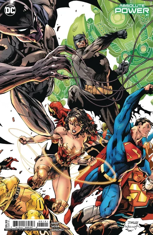 ABSOLUTE POWER #1 (OF 4) CVR B JIM LEE CSV DC COMICS (2A070224)