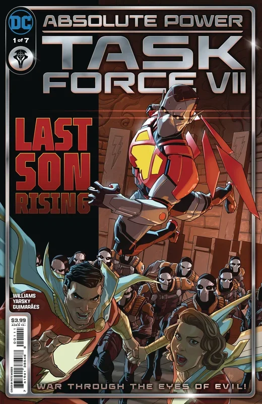 ABSOLUTE POWER TASK FORCE VII #1 (OF 7) CVR A PETE WOODS DC COMICS (31B070924)