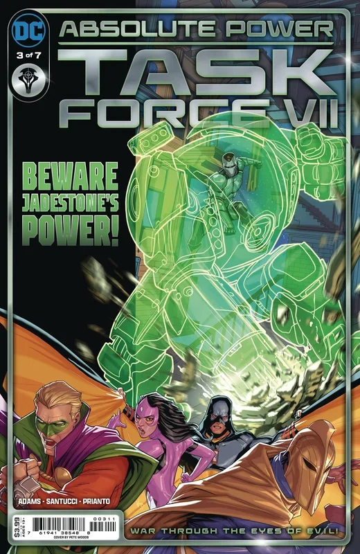 ABSOLUTE POWER TASK FORCE VII #3 (OF 7) CVR A PETE WOODS DC COMICS (3C081324)