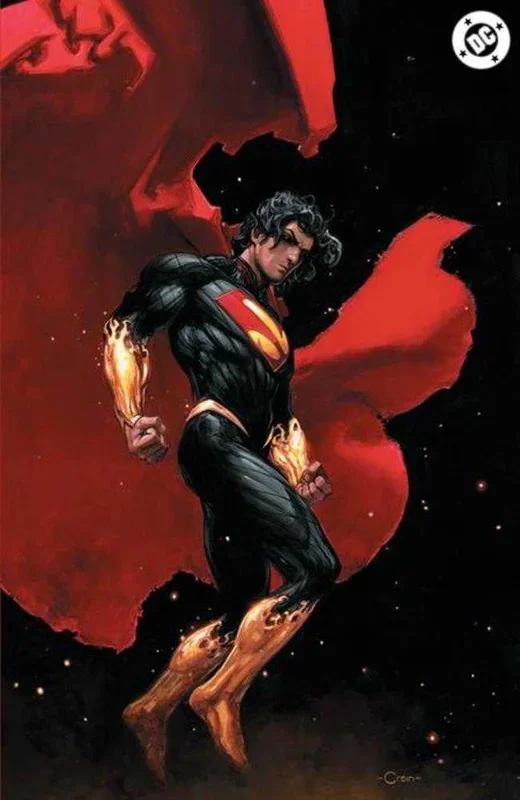 Absolute Superman #8 Cover E 1 in 50 Clayton Crain Virgin Card Stock Variant