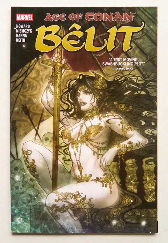 Age of Conan Belit Marvel Graphic Novel Comic Book – Very Good