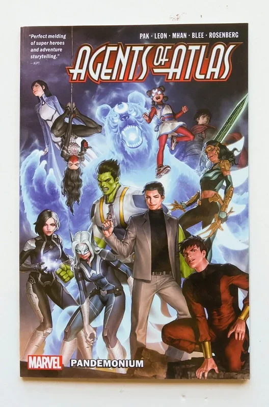 Agents of Atlas Pandemonium Marvel Graphic Novel Comic Book – Very Good