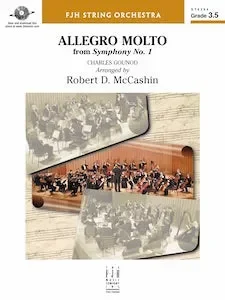 Allegro Molto from Symphony No. 1 – Violin 2