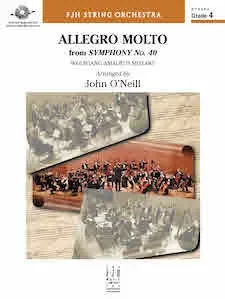 Allegro Molto from Symphony No. 40 – Viola