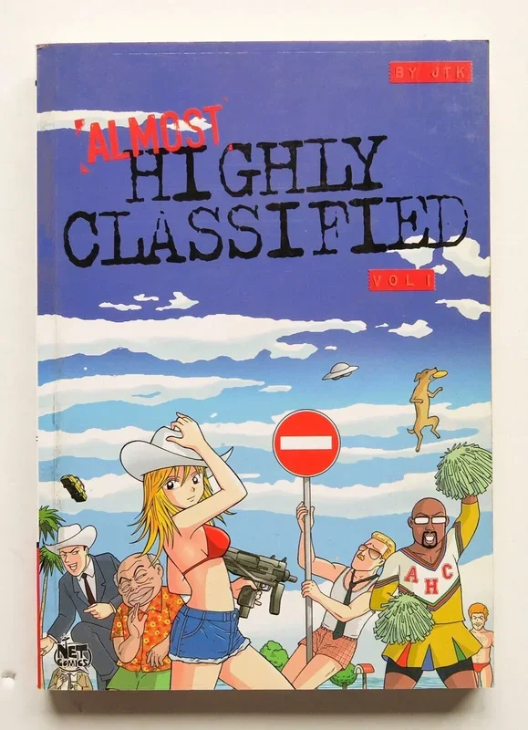 Almost Highly Classified By JTK Vol. 1 NEW Net Comics Graphic Novel Comic Book