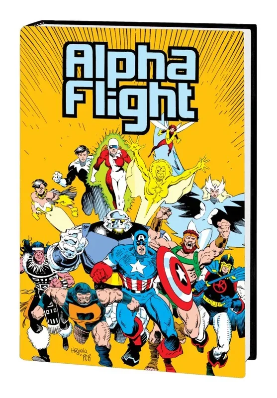 Alpha Flight By Mantlo & Lee Omnibus Mike Mignola Cover [DM Only] On Sale 01/06/2026