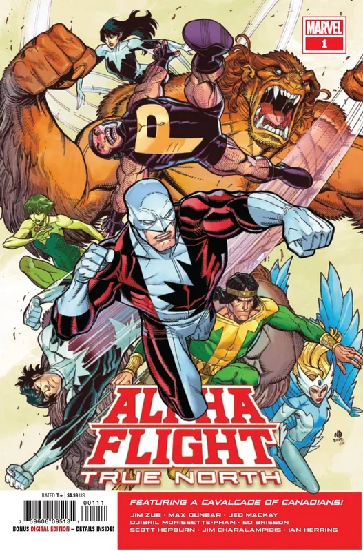 ALPHA FLIGHT TRUE NORTH #1 MARVEL COMICS (JUL19) (B318) (X-Men)