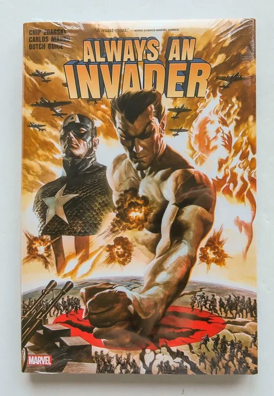 Always An Invader Hardcover Marvel Graphic Novel Comic Book – Very Good