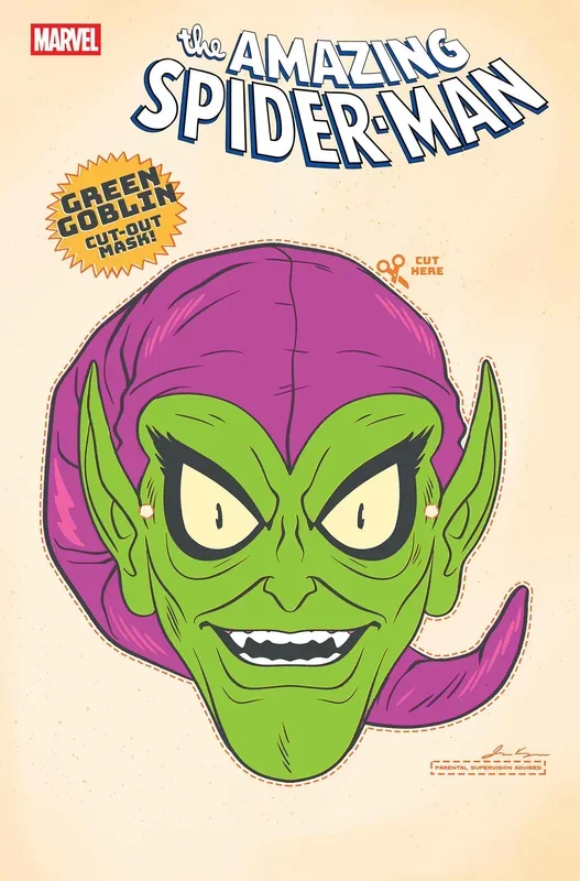 AMAZING SPIDER-MAN #12 RETRO HALLOWEEN MASK VARIANT (SCHD: 09/17/2025)