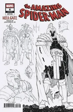 AMAZING SPIDER-MAN #6 10 COPY INCV JOHN ROMITA JR DESIGN VAR MARVEL COMICS (2D061725)