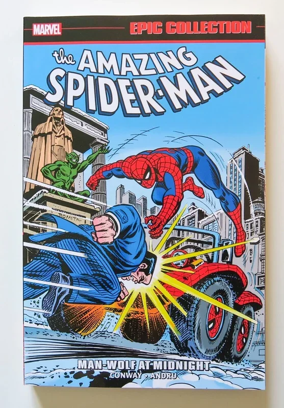 Amazing Spider-Man Man-Wolf At Marvel Epic Collection Graphic Novel Comic Book – Very Good