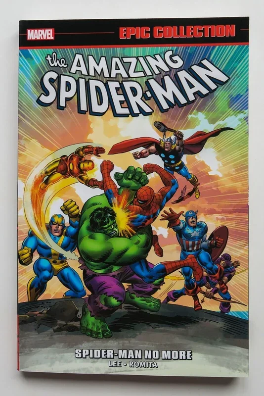 Amazing Spider-Man No More Marvel Epic Collection Graphic Novel Comic Book – Very Good