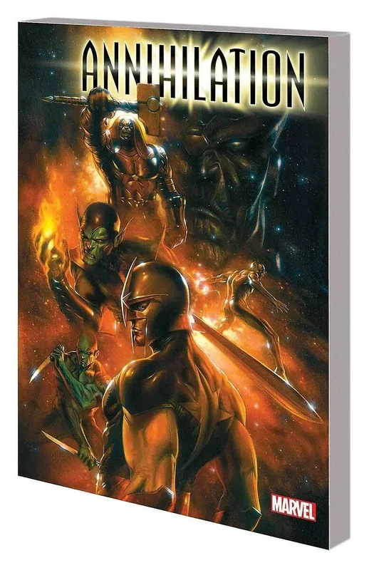 Annihilation the Complete Collection 1 Giffen, Keith; Abnett, Dan; Lanning, Andy; Grillo-marxuach, Javier and Breitweiser, Mitch – Very Good