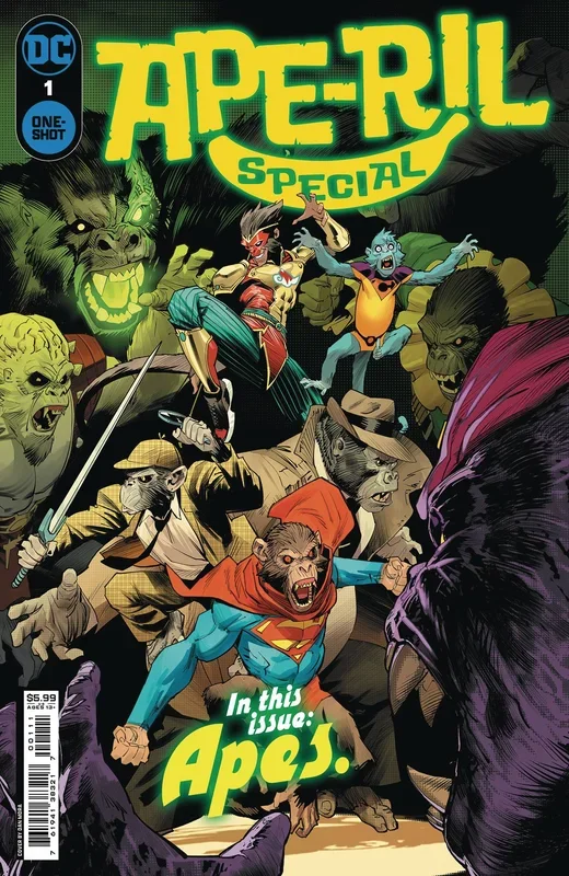 APE-RIL SPECIAL #1 (ONE SHOT) CVR A DAN MORA DC COMICS (3C031924)(V45)