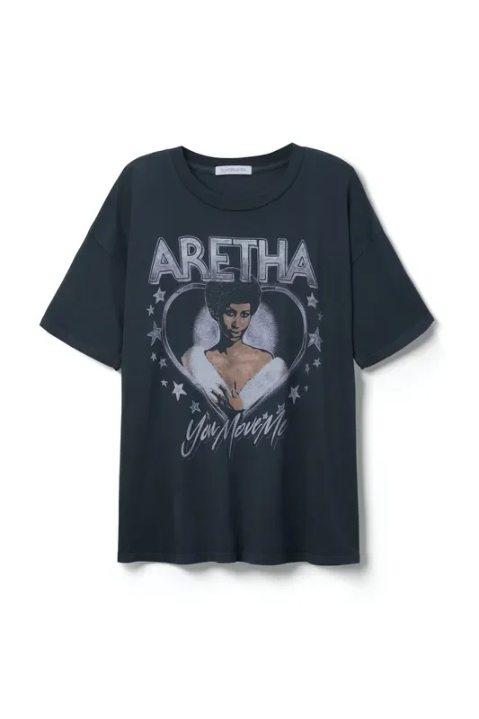 Aretha Franklin You Move Me Merch Tee