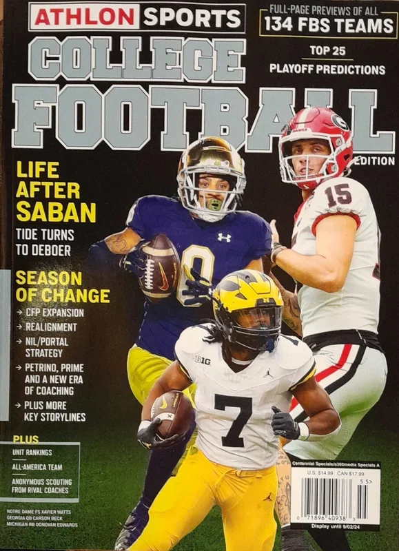 Athlon Sports College Football Magazine