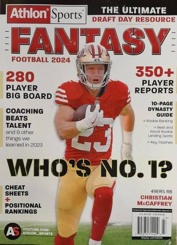 Athlon Sports Fantasy Magazine