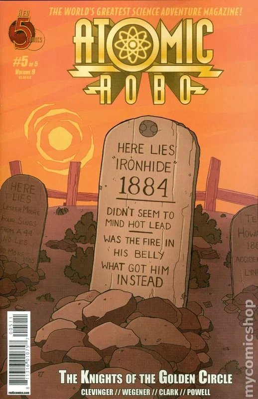 Atomic Robo Knights of the Golden Circle (2014) #5