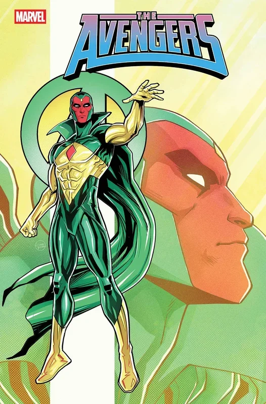 AVENGERS #30 LUCIANO VECCHIO VISION VARIANT (SCHD: 09/03/2025)