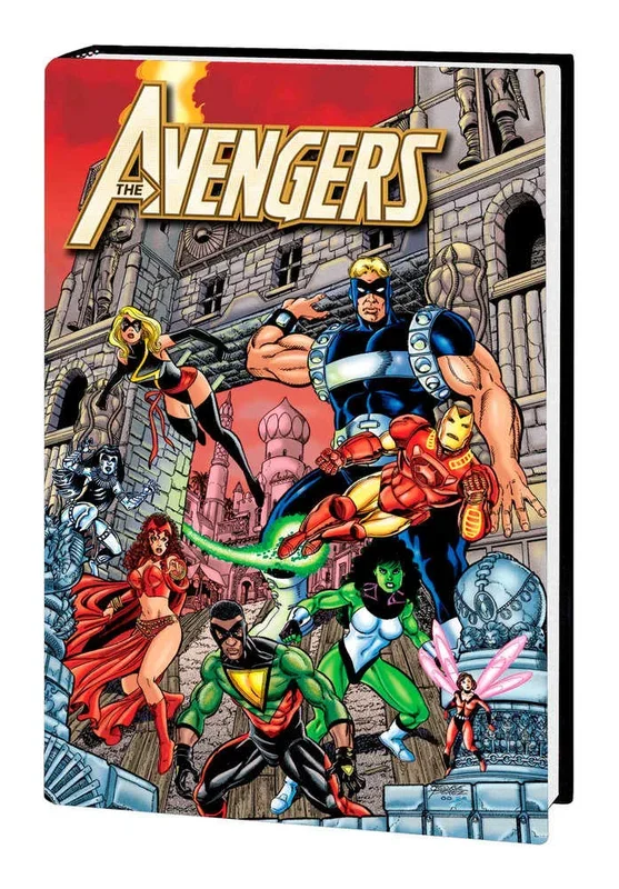 Avengers Busiek Perez Omnibus Hardcover Volume 02 Perez New Printing Direct Market Variant