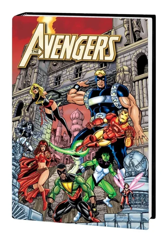 AVENGERS BY BUSIEK & PÉREZ OMNIBUS VOL. 2 HC GEORGE PEREZ TIME-LOST COVER [NEW PRINTING, DM ONLY]
