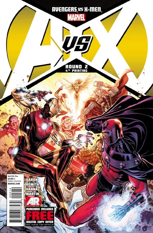 AVENGERS VS X-MEN #2 (OF 12) 4TH PTG CHEUNG VAR AVX (PP #102