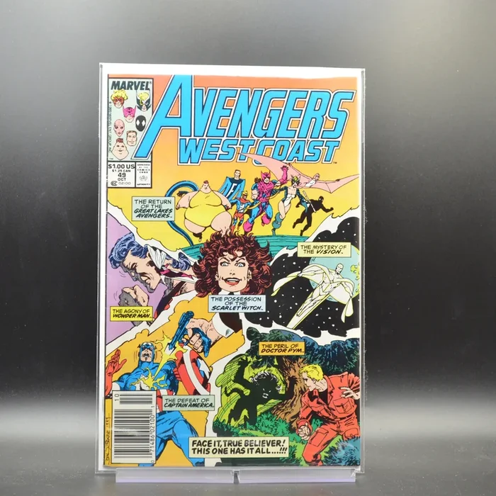 AVENGERS WEST COAST #49