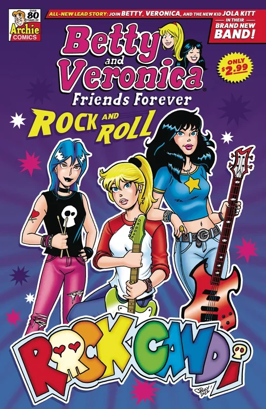 B&V FRIENDS FOREVER ROCK N ROLL #1 ARCHIE COMIC PUBLICATIONS (JAN23)