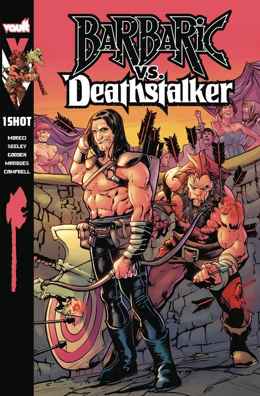 BARBARIC VS DEATHSTALKER #1 CVR A GOODEN (MR) VAULT COMICS (3E082724)