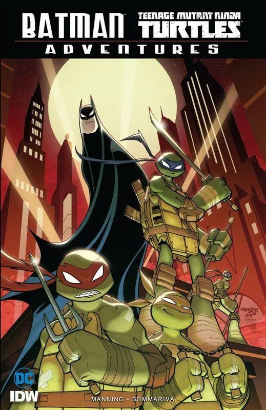 Batman/Teenage Mutant Ninja Turtles Adventures [Paperback] Manning, Matthew K. and Sommariva, Jon – Very Good