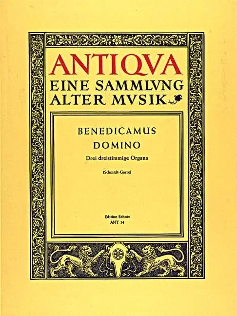 Benedicamus Domino – Vocal And Performing Score