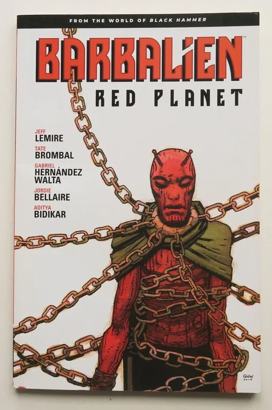 Black Hammer Barbalien Red Planet Dark Horse Graphic Novel Comic Book – Very Good