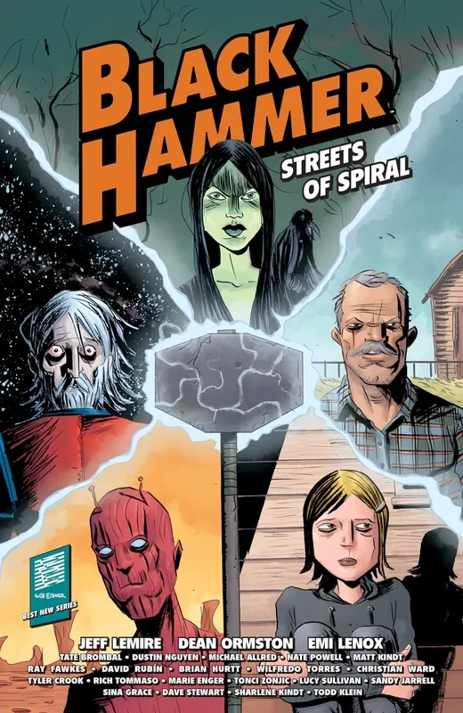 Black Hammer Streets of Spiral Dark Horse Graphic Novel Comic Book – Very Good