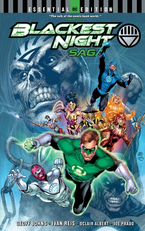 Blackest Night Saga (DC Essential Edition) [Paperback] Johns, Geoff; Reis, Ivan and Mahnke, Doug