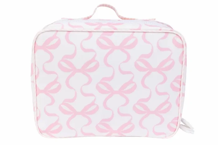 Bows on White Lunchbox