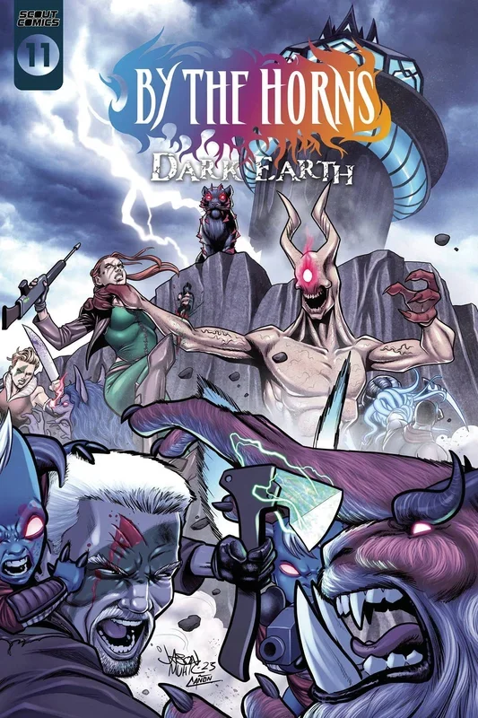 BY THE HORNS DARK EARTH #11 SCOUT COMICS (MAY23) (V77)