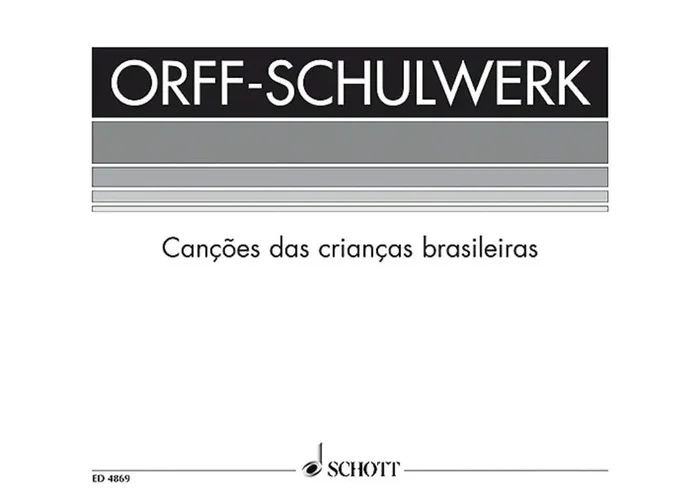 Canções da crianças brasileiras – Vocal And Performing Score