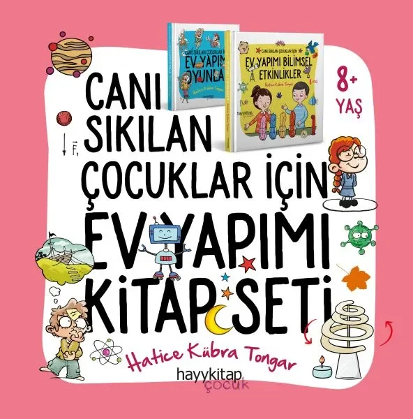 Canı Sıkılan Çocuklar İçin Ev Yapımı Kitap Seti- 2’li