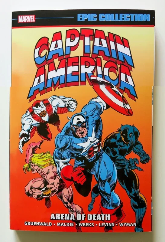 Captain America Arena of Death Marvel Epic Collection Graphic Novel Comic Book – Very Good