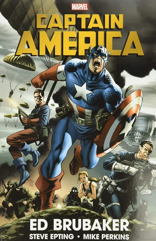 CAPTAIN AMERICA BY ED BRUBAKER OMNIBUS VOL. 1 HC [NEW PRINTING]